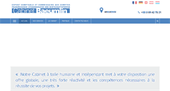 Desktop Screenshot of cabinet-baeumlin.com
