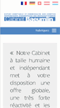 Mobile Screenshot of cabinet-baeumlin.com